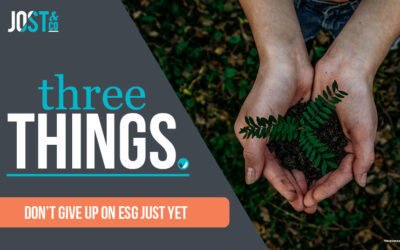ESG is being shunned by some, but don’t give up on the idea just yet…